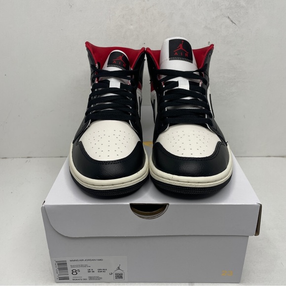 Nike Air Jordan 1 Retro Mid WMNS “Red Panda” 2023 - Picture 2 of 4
